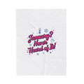 January? Never Heard of It! Velveteen Blanket | January meme, January slump humor
