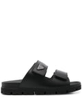 Prada Men Leather Strap Sandals