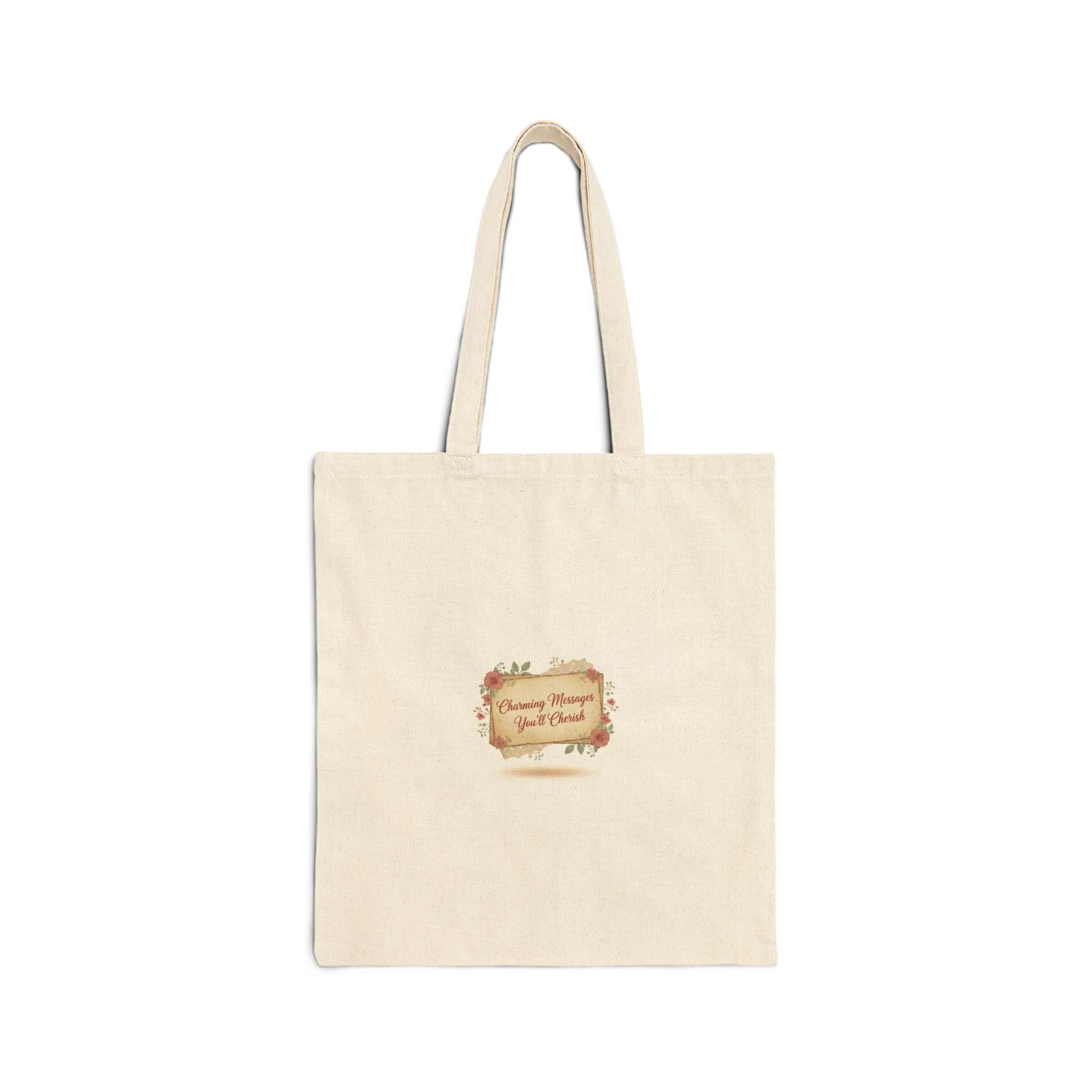 Love Letter Illustration Tote, vintage letter art, wax seal romance