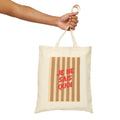 Preppy Cotton Canvas Tote - Je Ne Sais Quoi