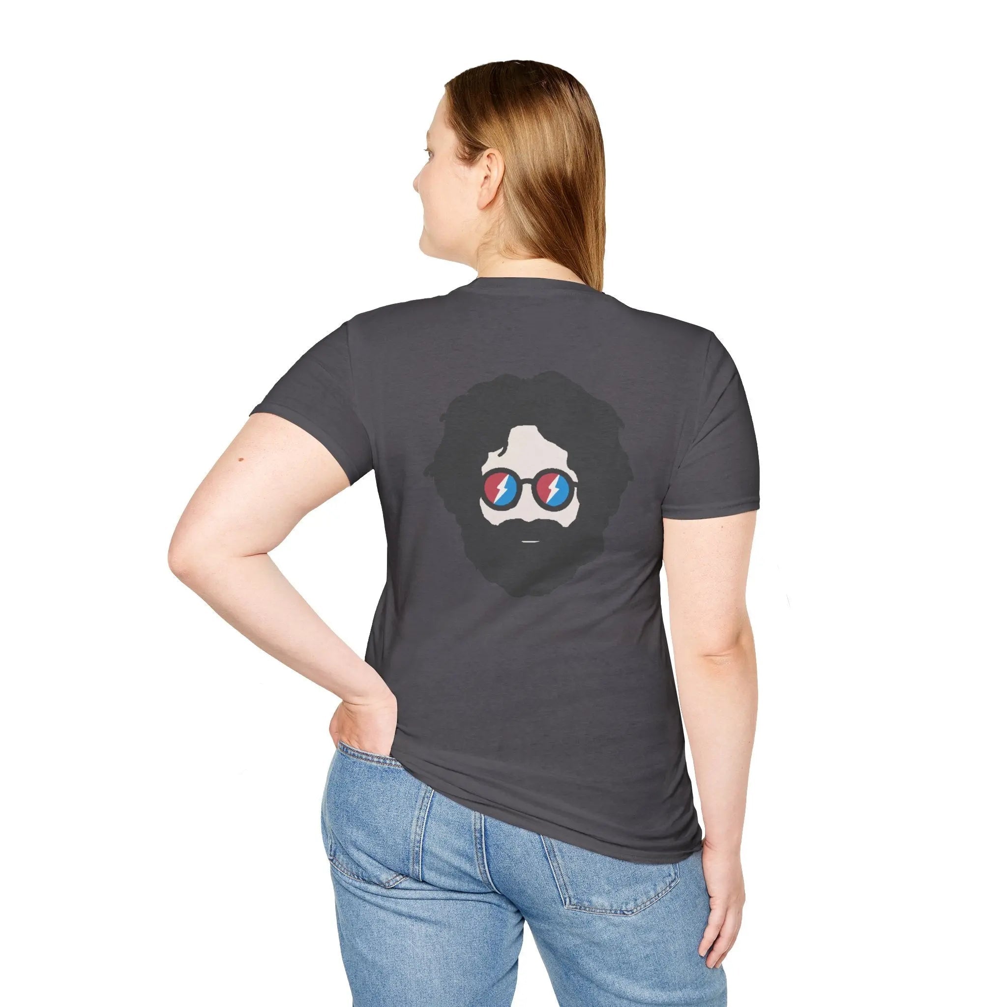 Jerry Garcia Color Match Two-Sided Vineyard Collection Grateful Dead T-Shirt