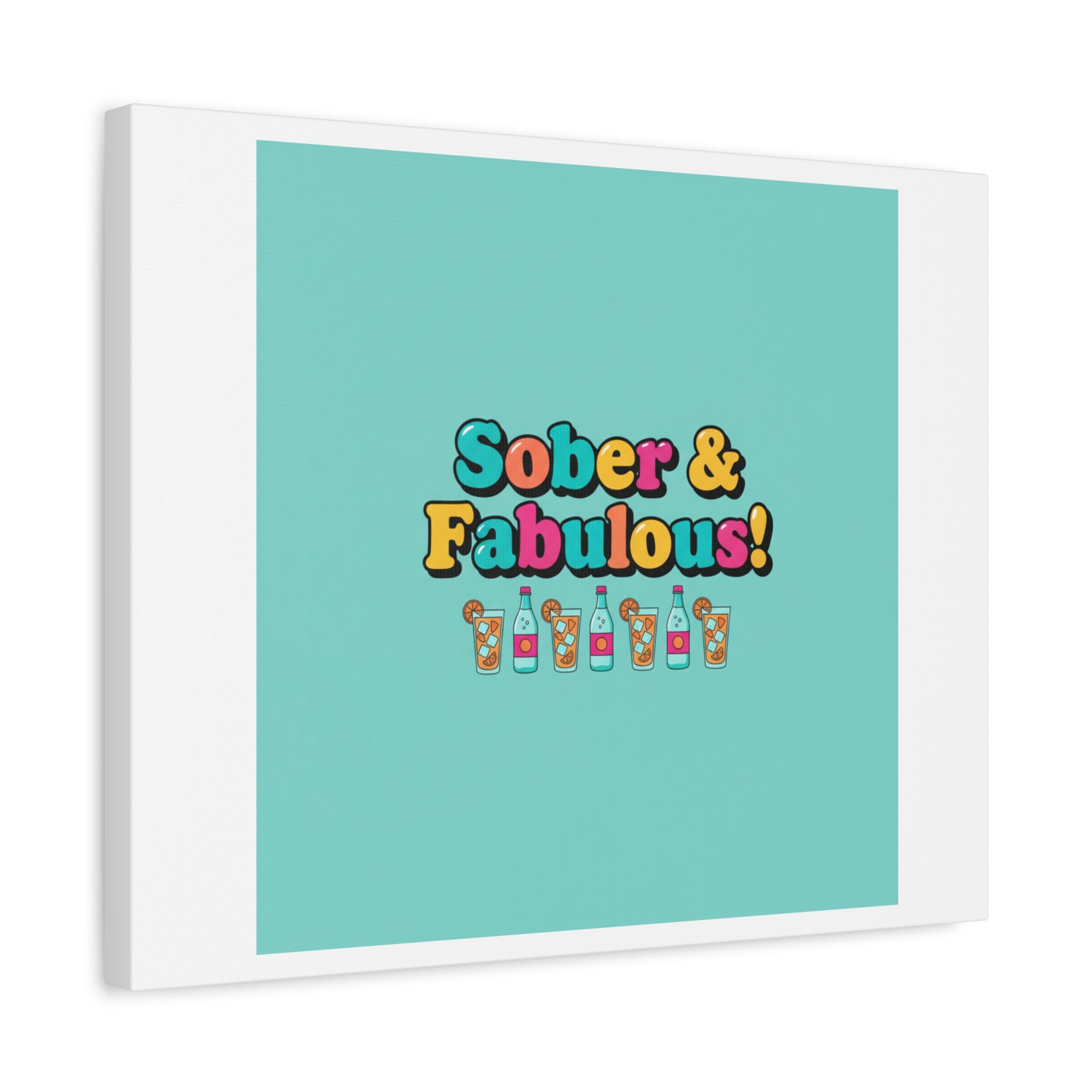 Sober & Fabulous! Canvas | Dry January, Mocktail Trend