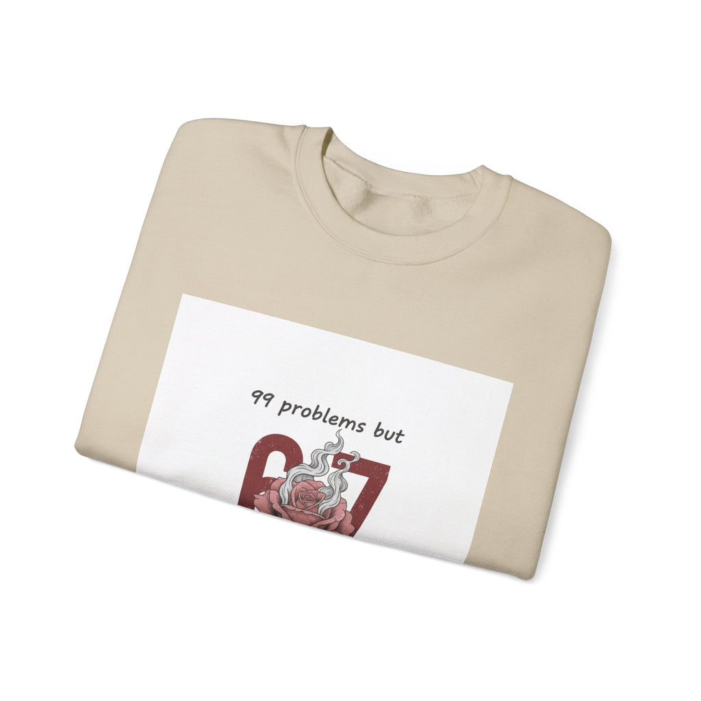 Weird Cupid Graphic Sweatshirt | quirky heart shirt, chaotic love design