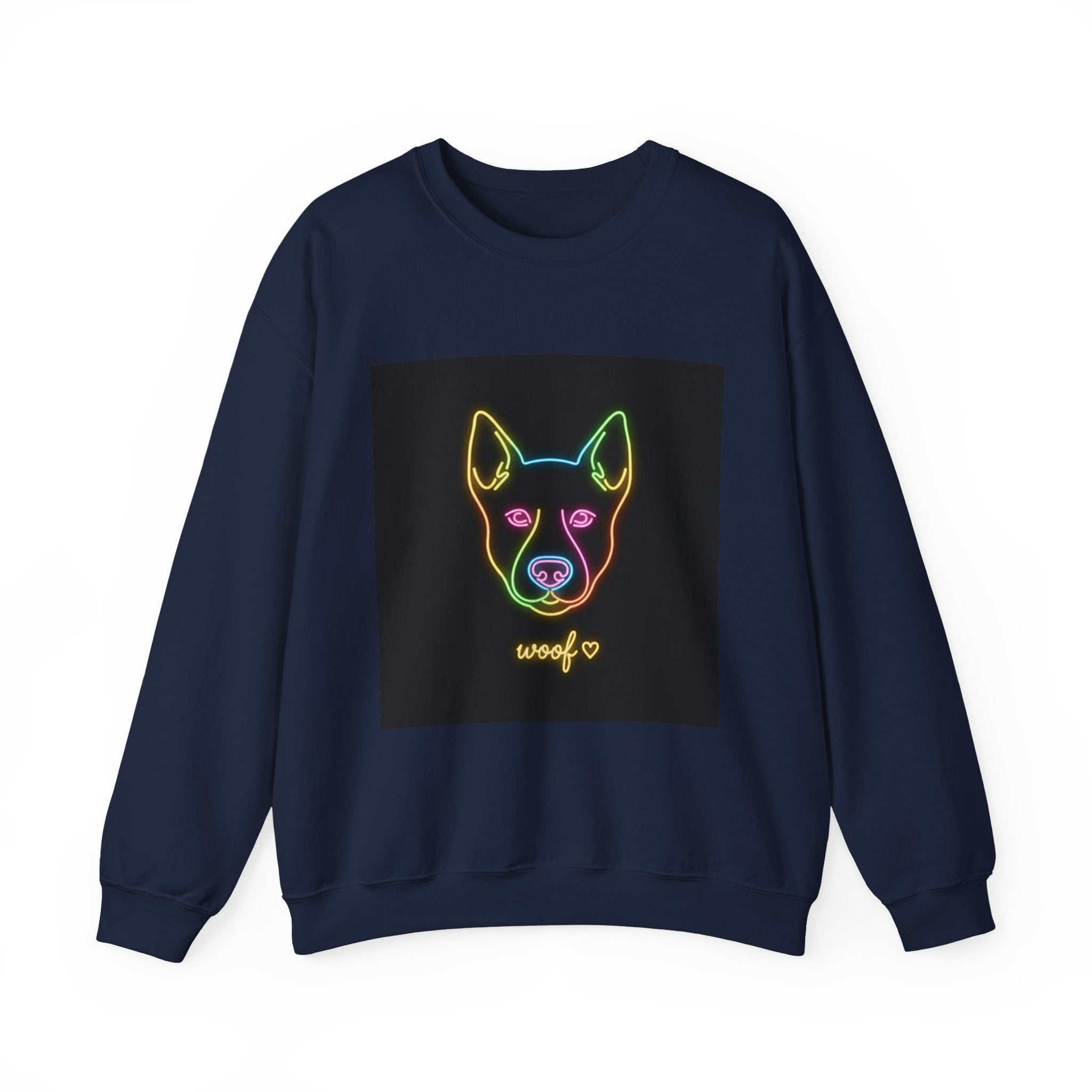 Funny Dog Meme Sweatshirt | Neon Doggo Graphic, Dog Mom Gift, Internet Dog Humor