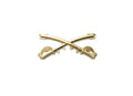 U.S. Army Cross Sabers (Cavalry) Hat Pins 3 3/8 in x 1 3/4 in (each)