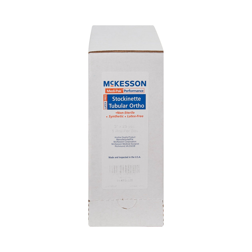McKesson White Polyester Tubular Stockinette, 3 Inch x 25 Yard 16-4TS-325