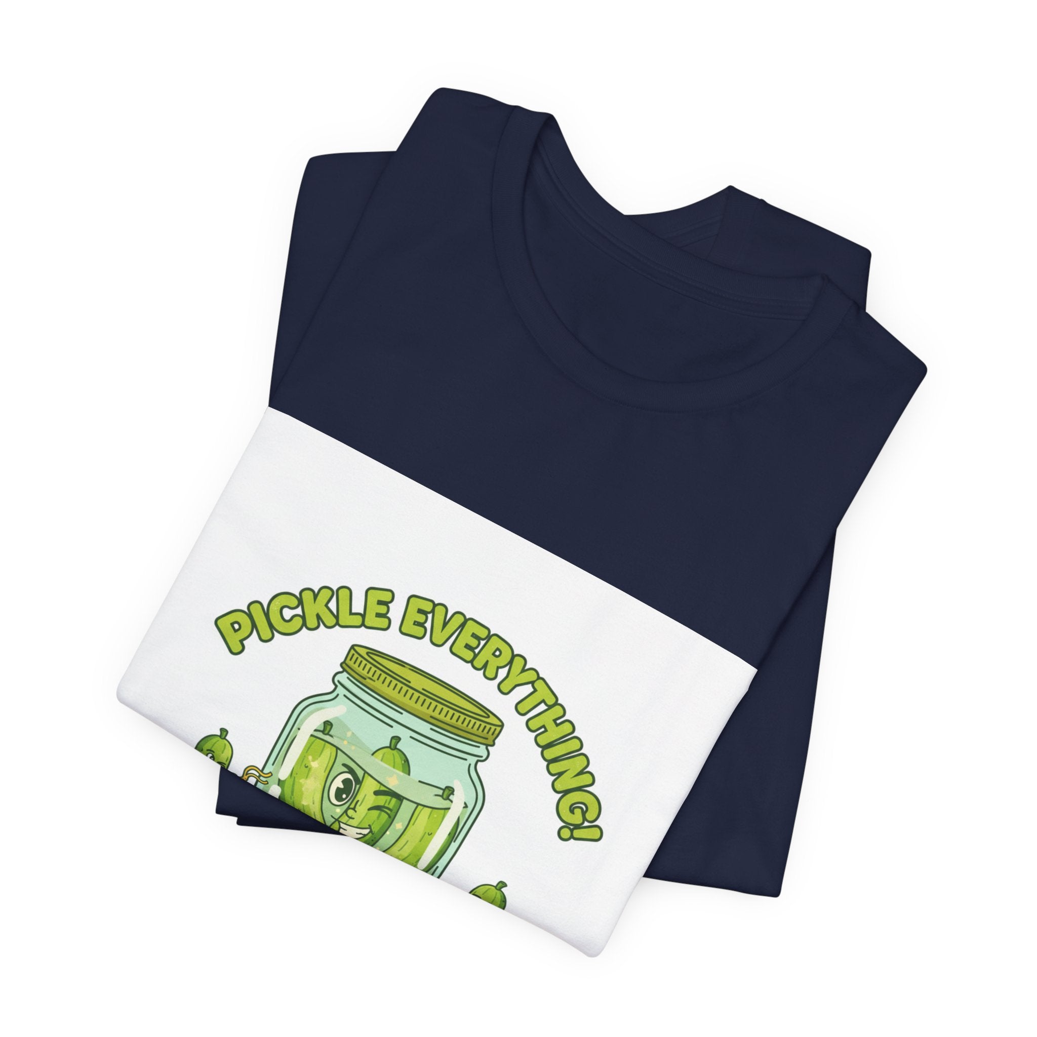 Pickle Everything Jar T-Shirt | pickle shirt, brine design