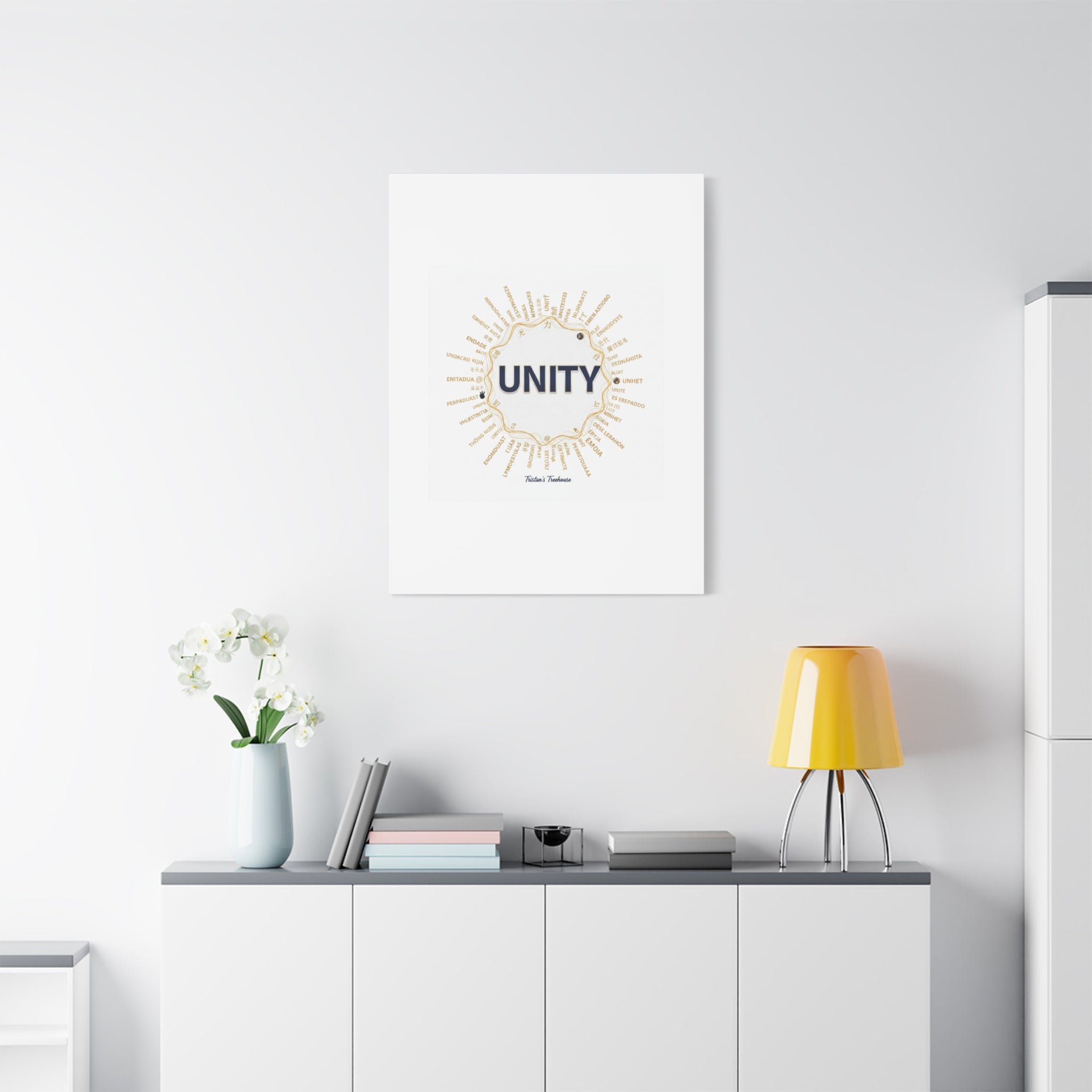 UNITY Canvas, Matte Stretched 1.25" | Dry January sober curious decor