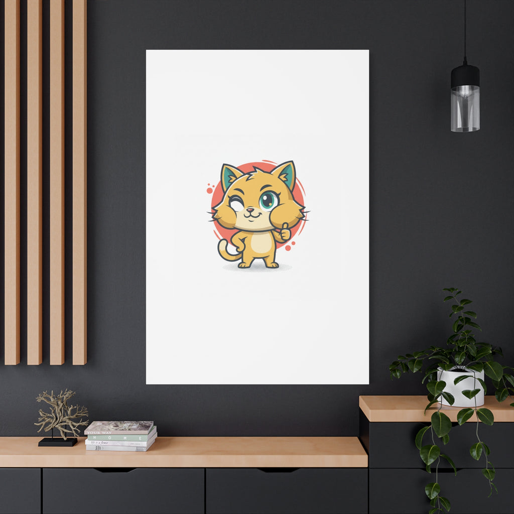 Cheeky Rodent Art Print | Rodent-Core Cute Rat/Mice Wall Canvas
