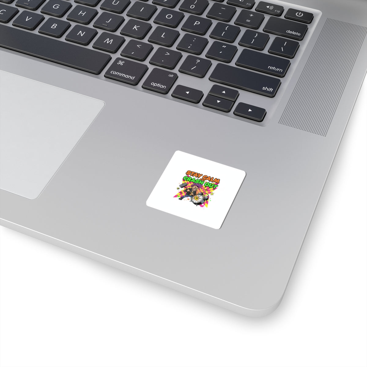 Crash Out Sticker | meltdown sticker, high stress design