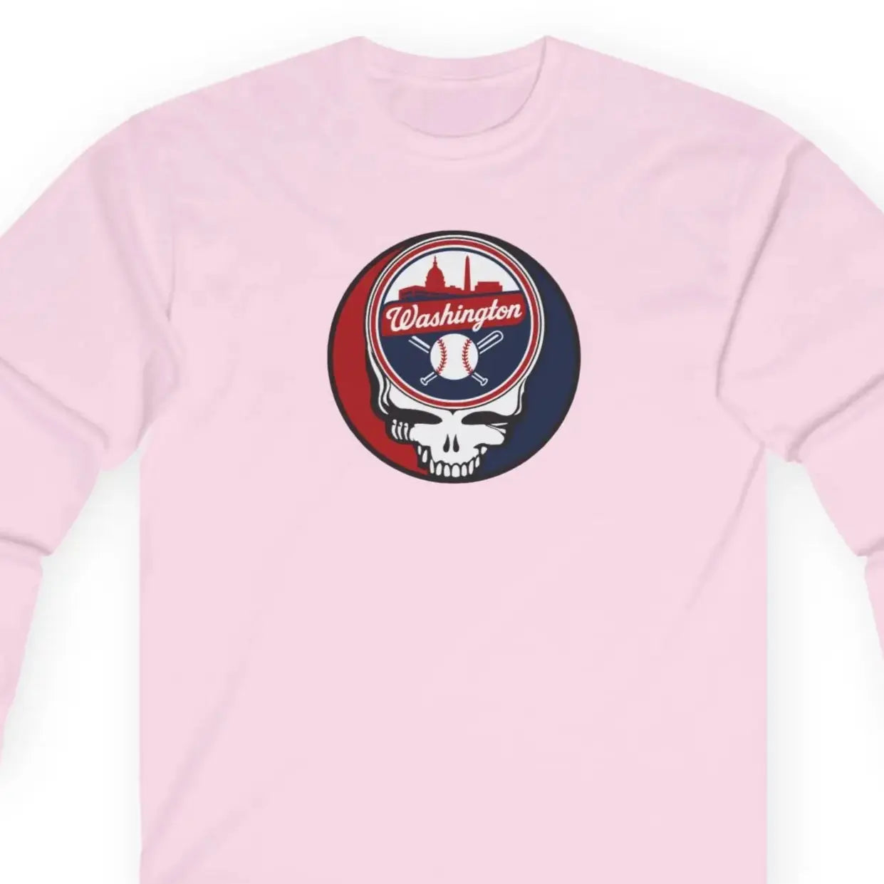 Washington Nationals Original Stealie Long Sleeve T-Shirt