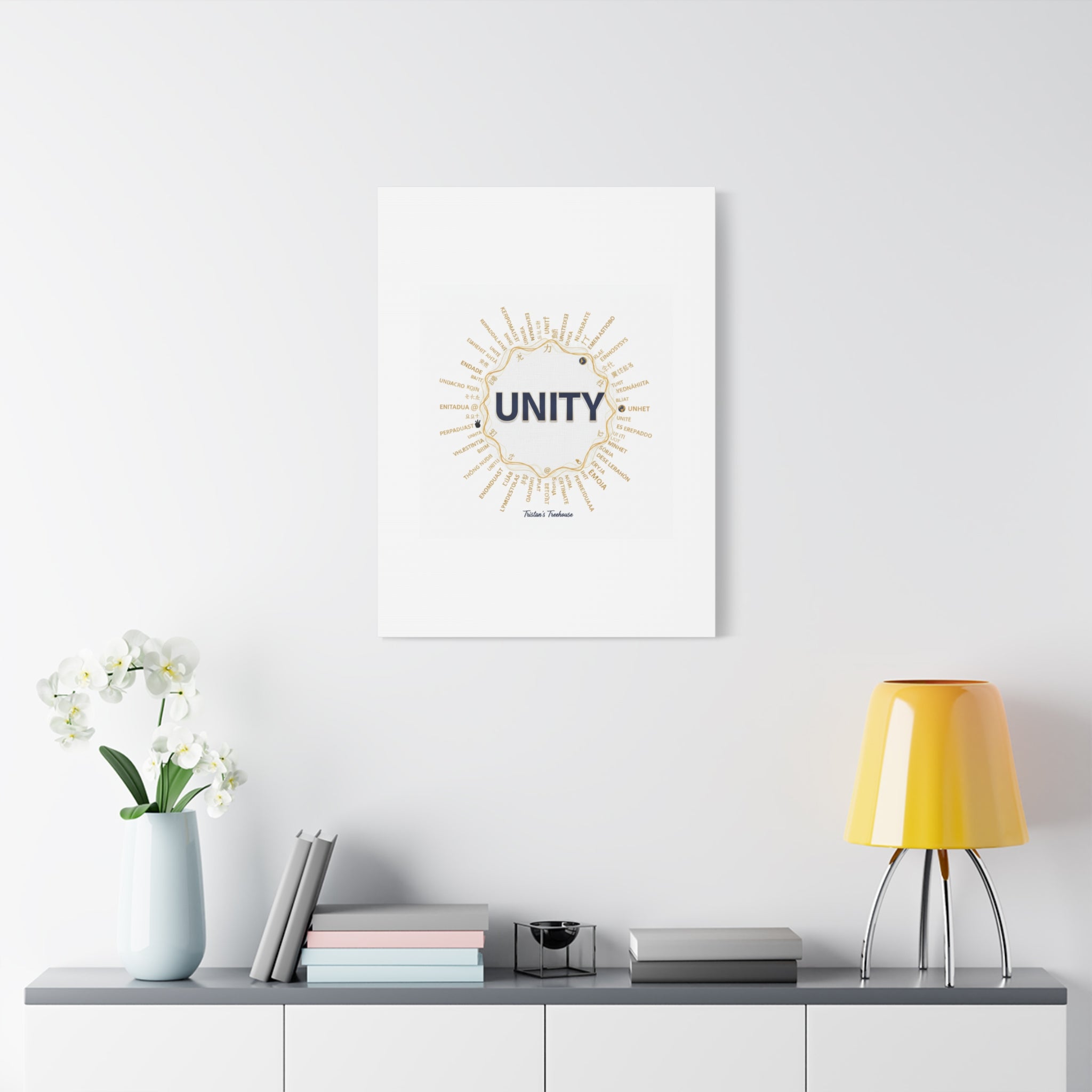 UNITY Canvas, Matte Stretched 1.25" | Dry January sober curious decor