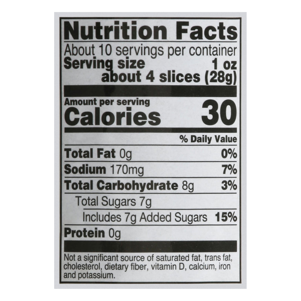 Wickles Pickles Original Chips - 16 Fl Oz - Pack of 6