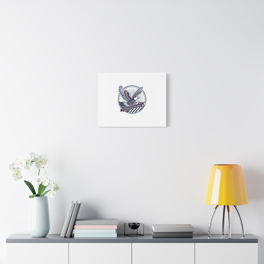 250th Anniversary Eagle Emblem Canvas | Semiquincentennial Americana
