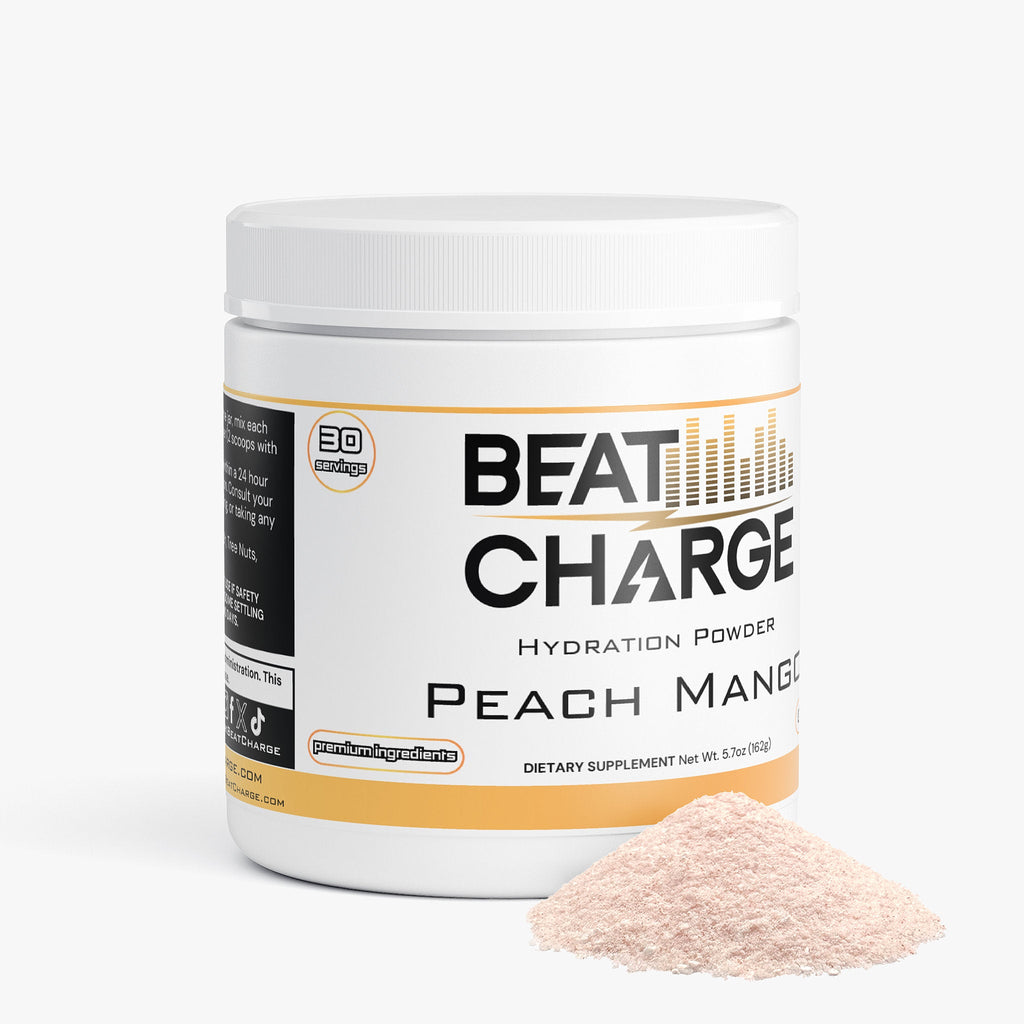 Beat Charge - Hydration Powder (Peach Mango) Caffeine FREE