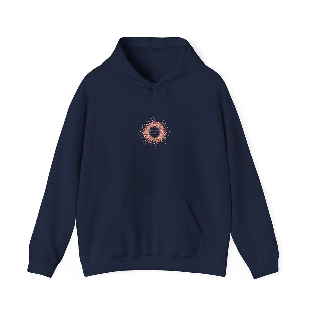 Tiny Heart Confetti Wreath Hoodie | tiny heart design, valentine doodle