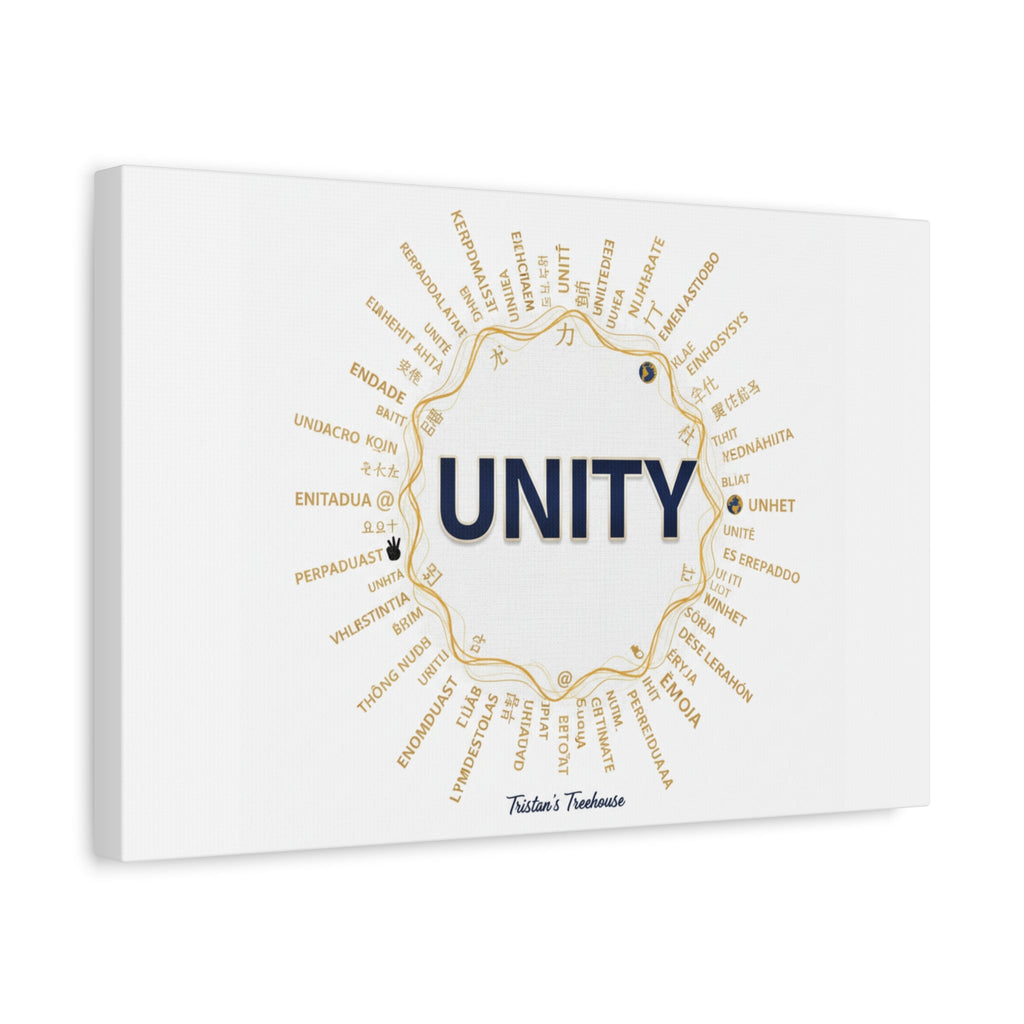 UNITY Canvas, Matte Stretched 1.25" | Dry January sober curious decor