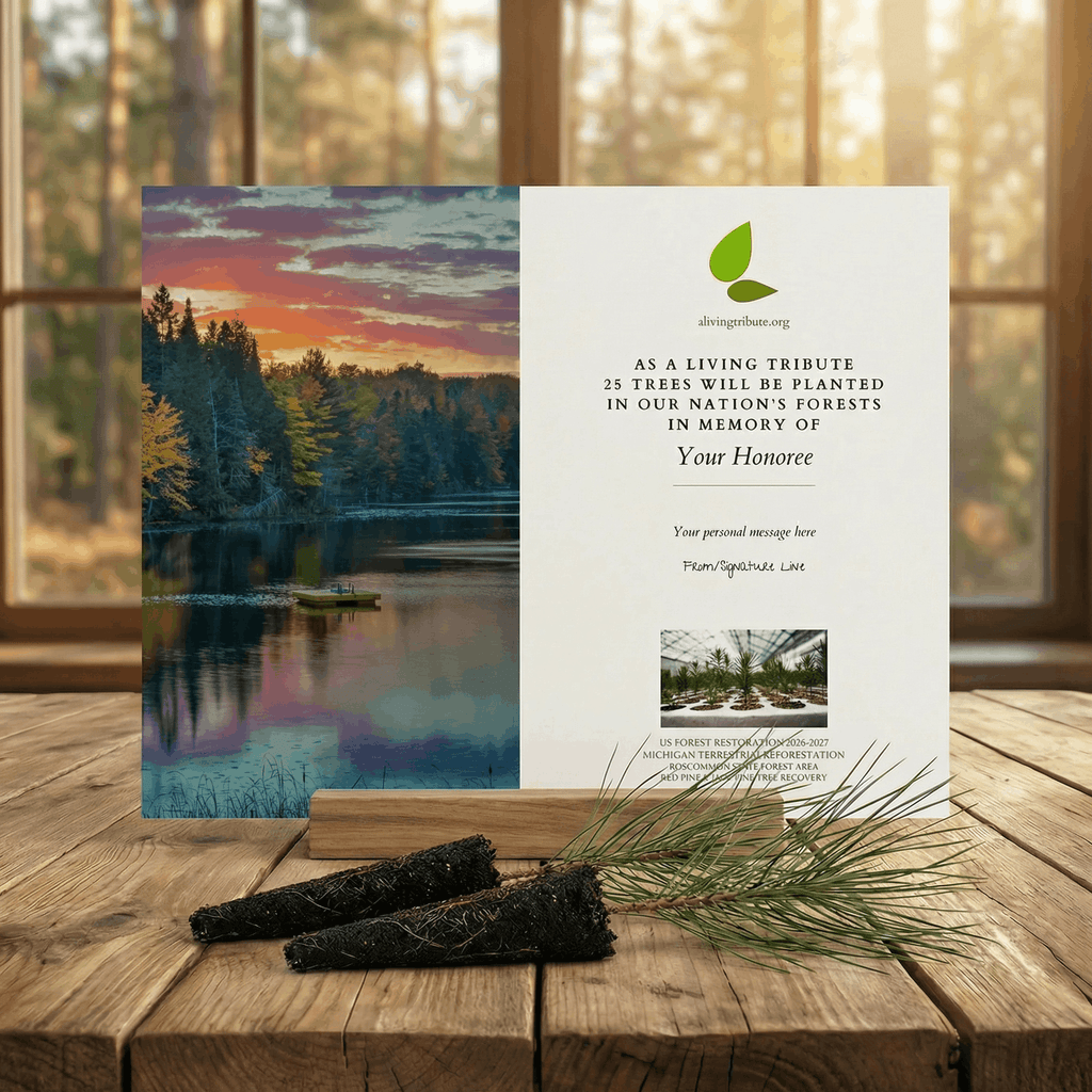 Plant a Tree for Someone & Restore a Community - A Living Tribute