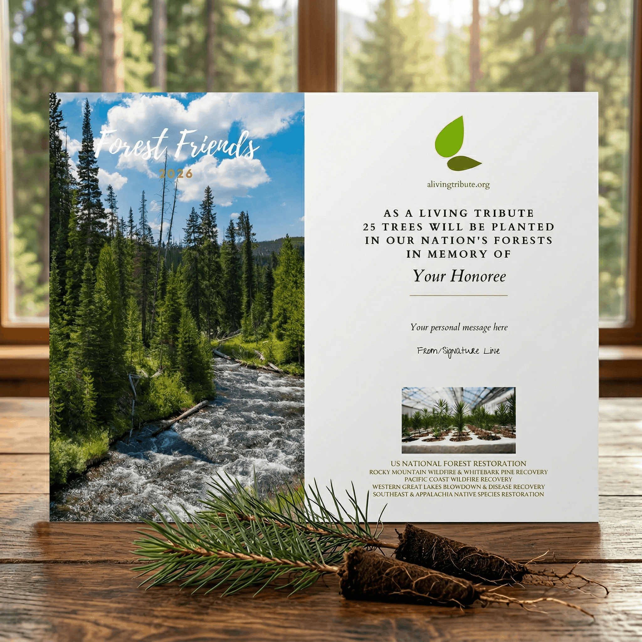 Plant a Tree in Honor of Someone - A Living Tribute Tree Gift