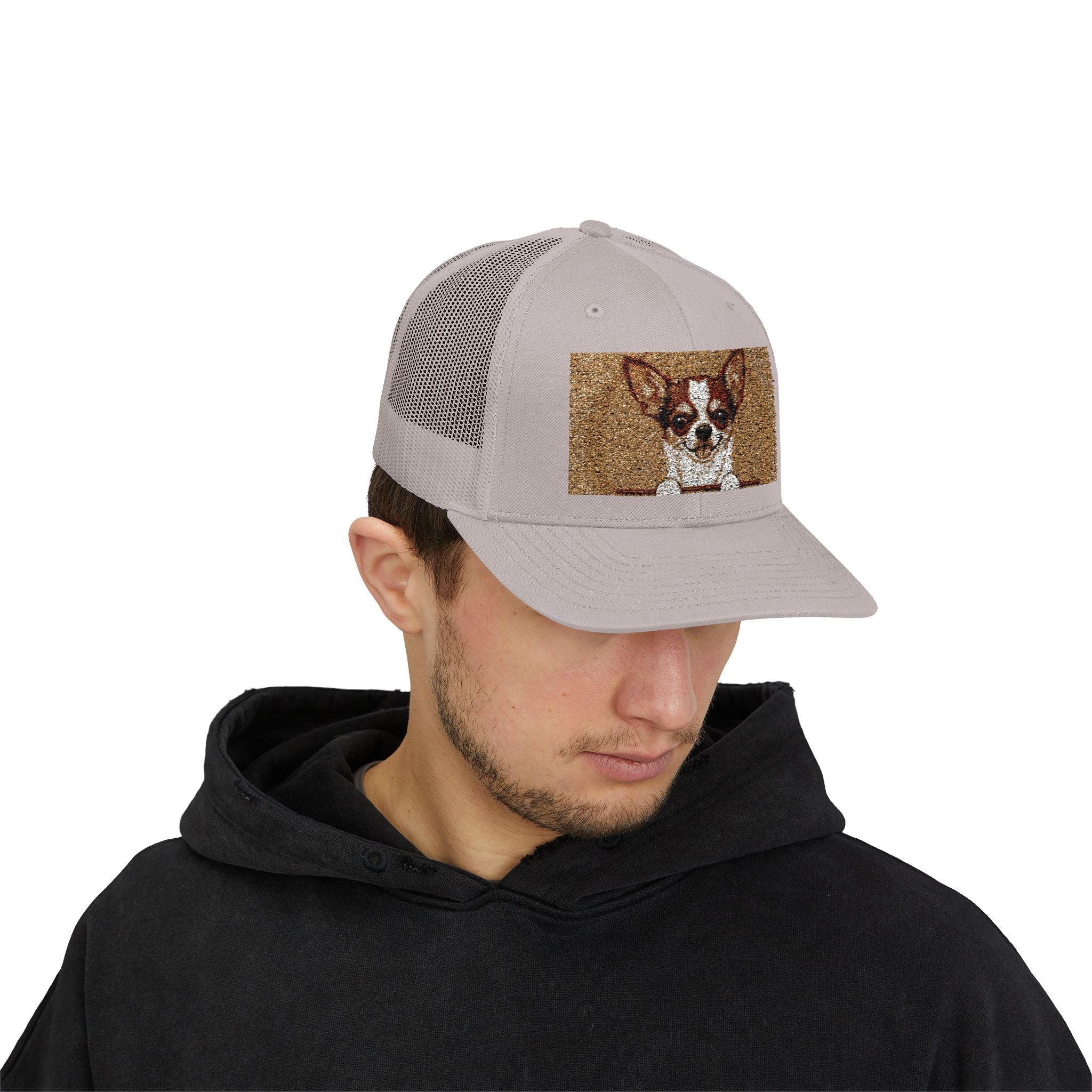 Meme Dog Trucker Hat — Funny Snapback Cap