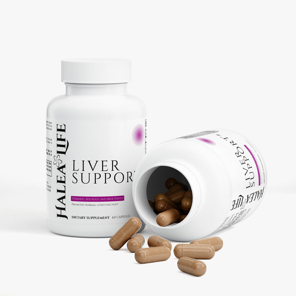 Liver Support Capsules – Turmeric, Milk Thistle, Artichoke Extract 5% Cynarin, Dandelion, Beet Root, L-Cysteine, 30 Servings