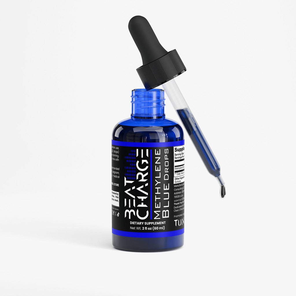 Beat Charge - Methylene Blue Drops 600mg Bottle