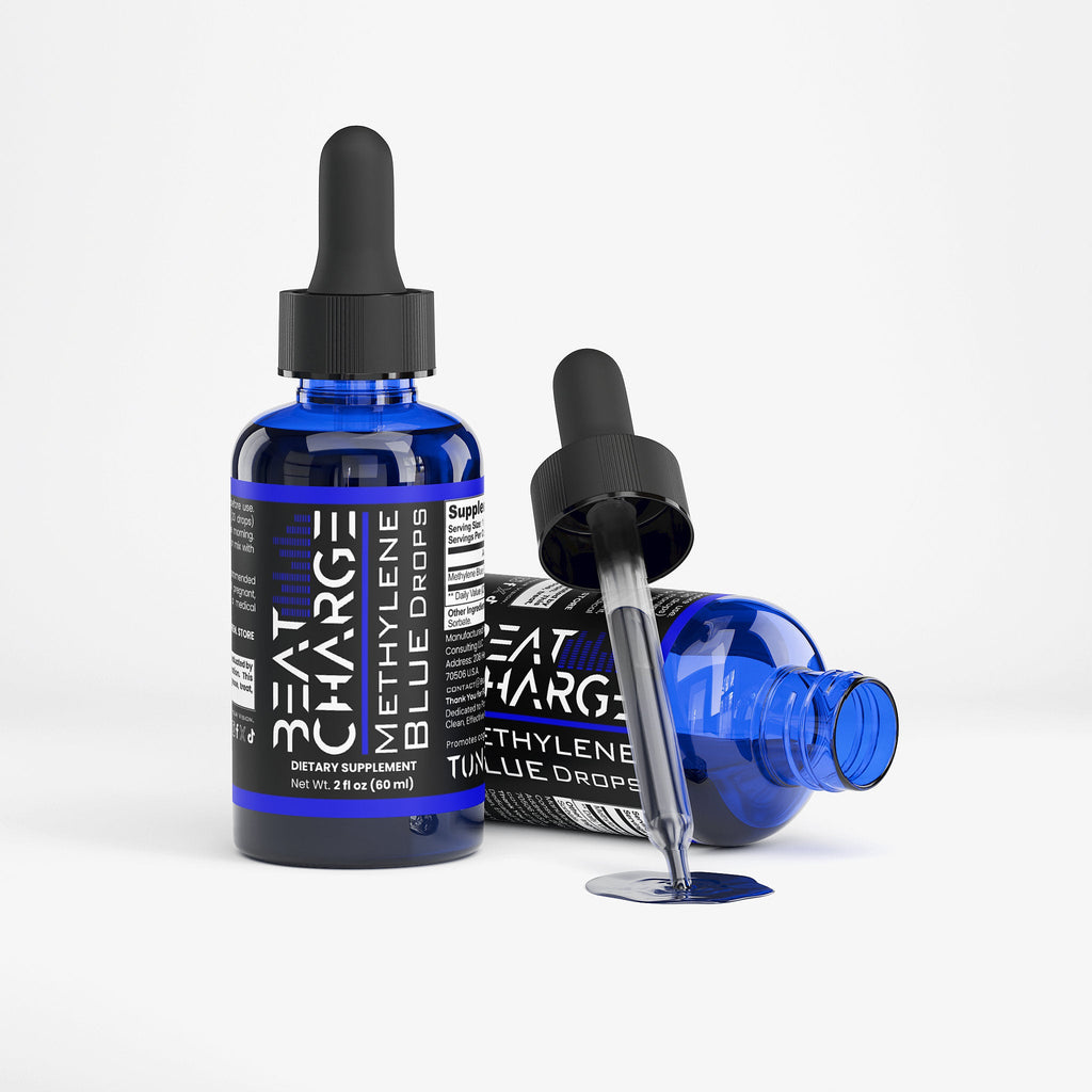 Beat Charge - Methylene Blue Drops 600mg Bottle