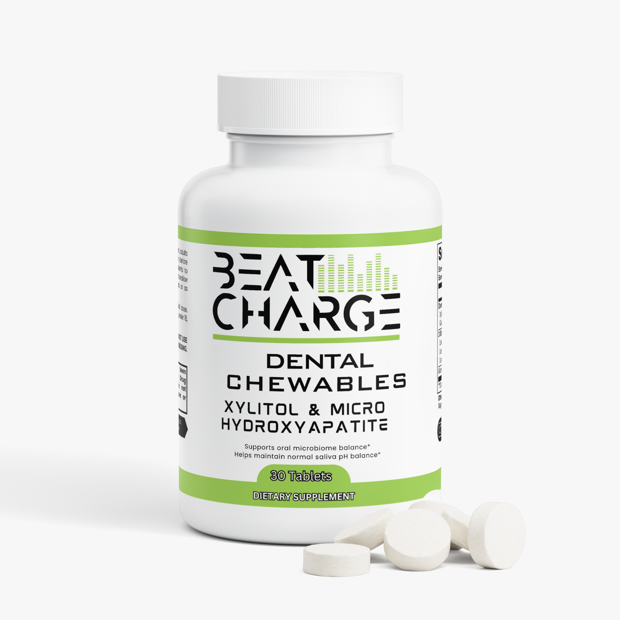 Beat Charge - Xylitol & Micro Hydroxyapatite Dental + Oral Health Chewables