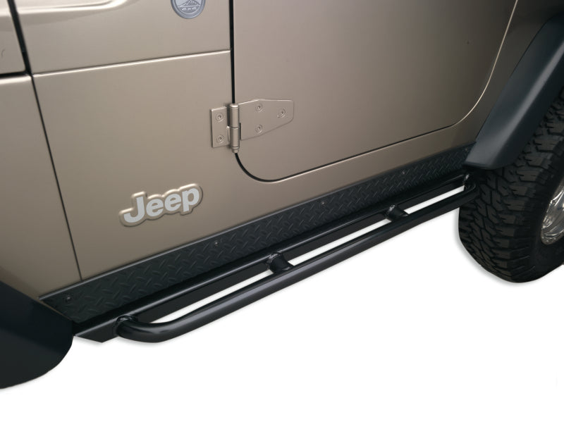 Body Armor 4x4 97-06 Jeep Wrangler TJ Rockcrawler Side Steps TJ-4121