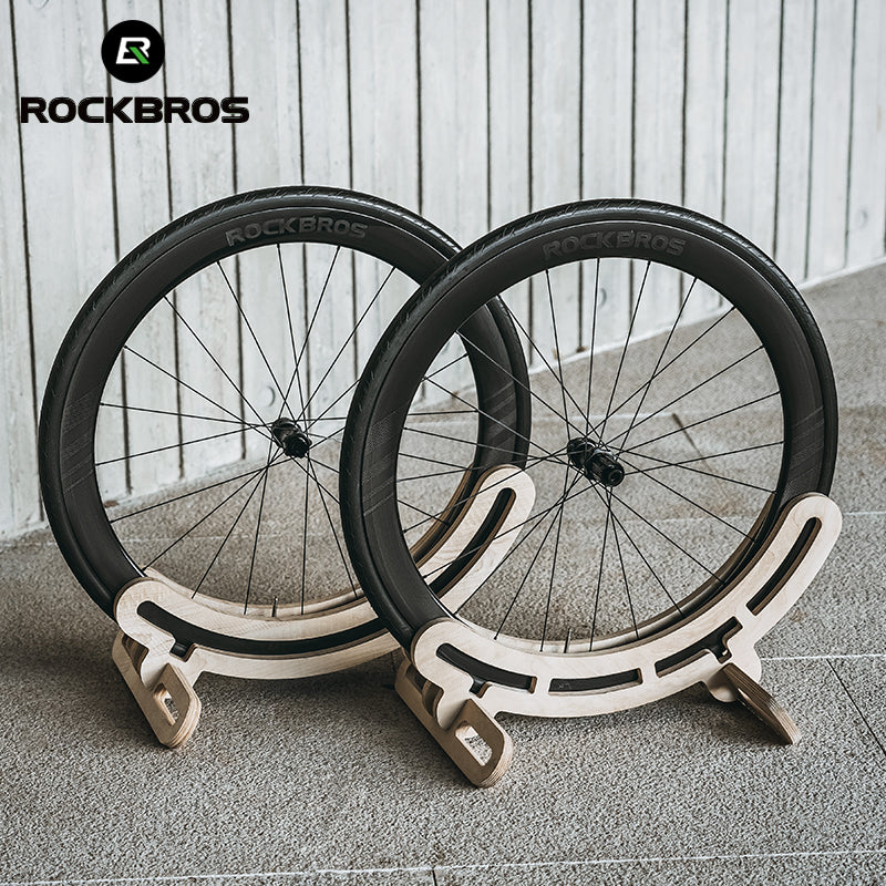 ROCKBROS Road Bike T700 Carbon Fiber Wheelset 50mm Rim Disc Brake Bike Wheels Clincher/Tubeless