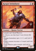 Kargan Intimidator (PPZNR-145P) - Zendikar Rising Promos