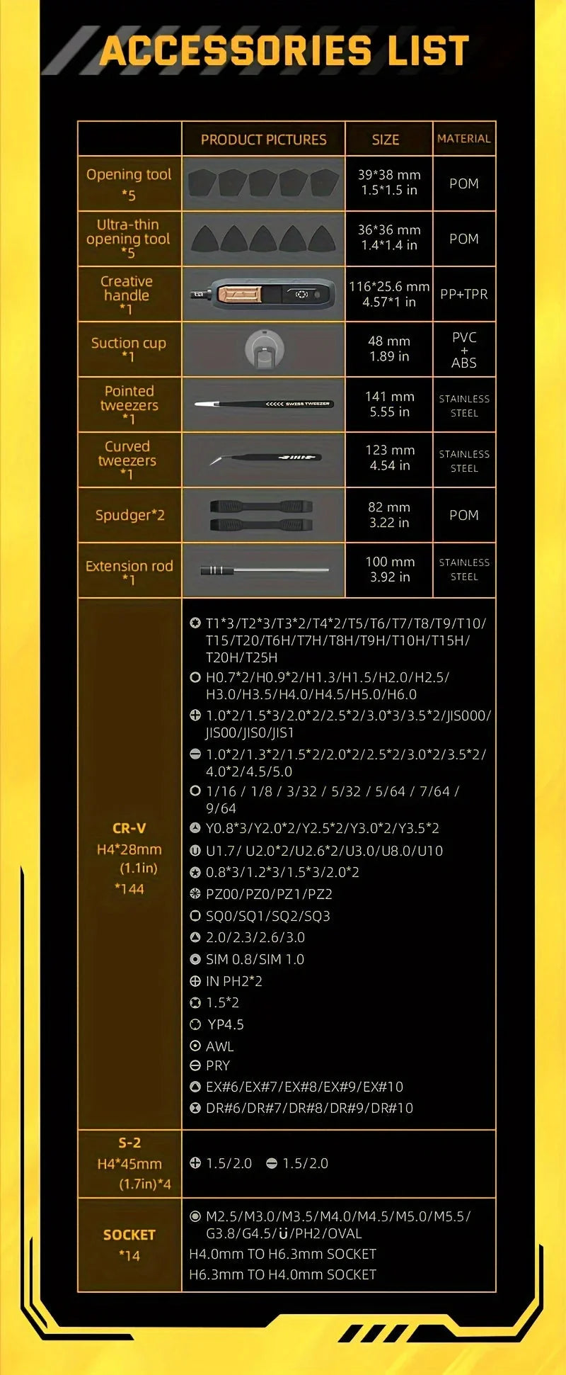 180 in 1 Precision Manual Multifunctional Screwdriver Set Magnetic Phillips Bits Mobile iPhone & PC & Glasses Repair Tool Gift - PhishStones Products