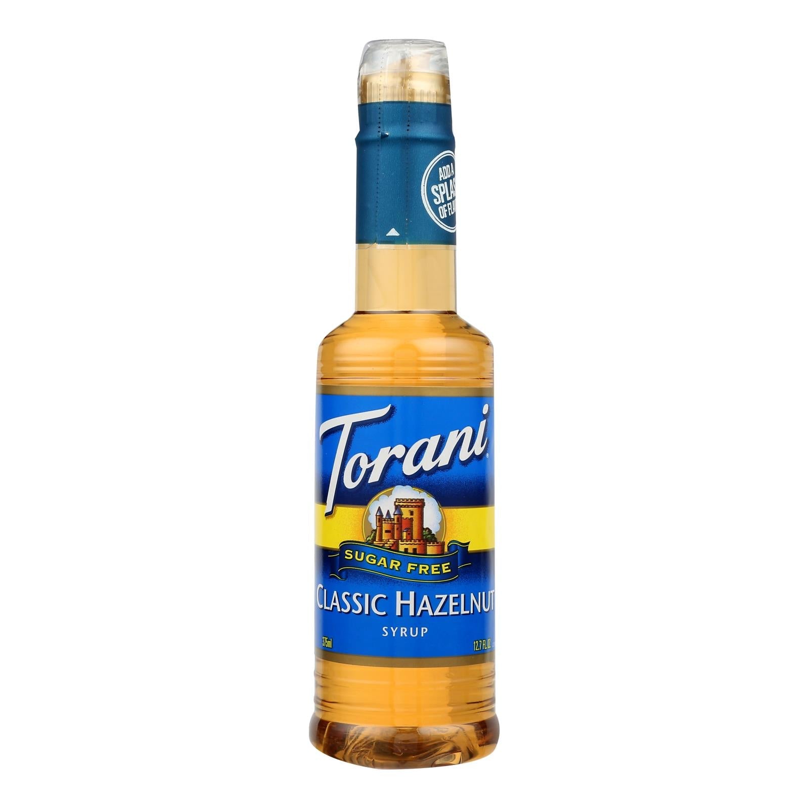 Torani Sugar-Free Hazelnut Coffee Syrup, 12.7 fl oz, Pack of 4, Kosher