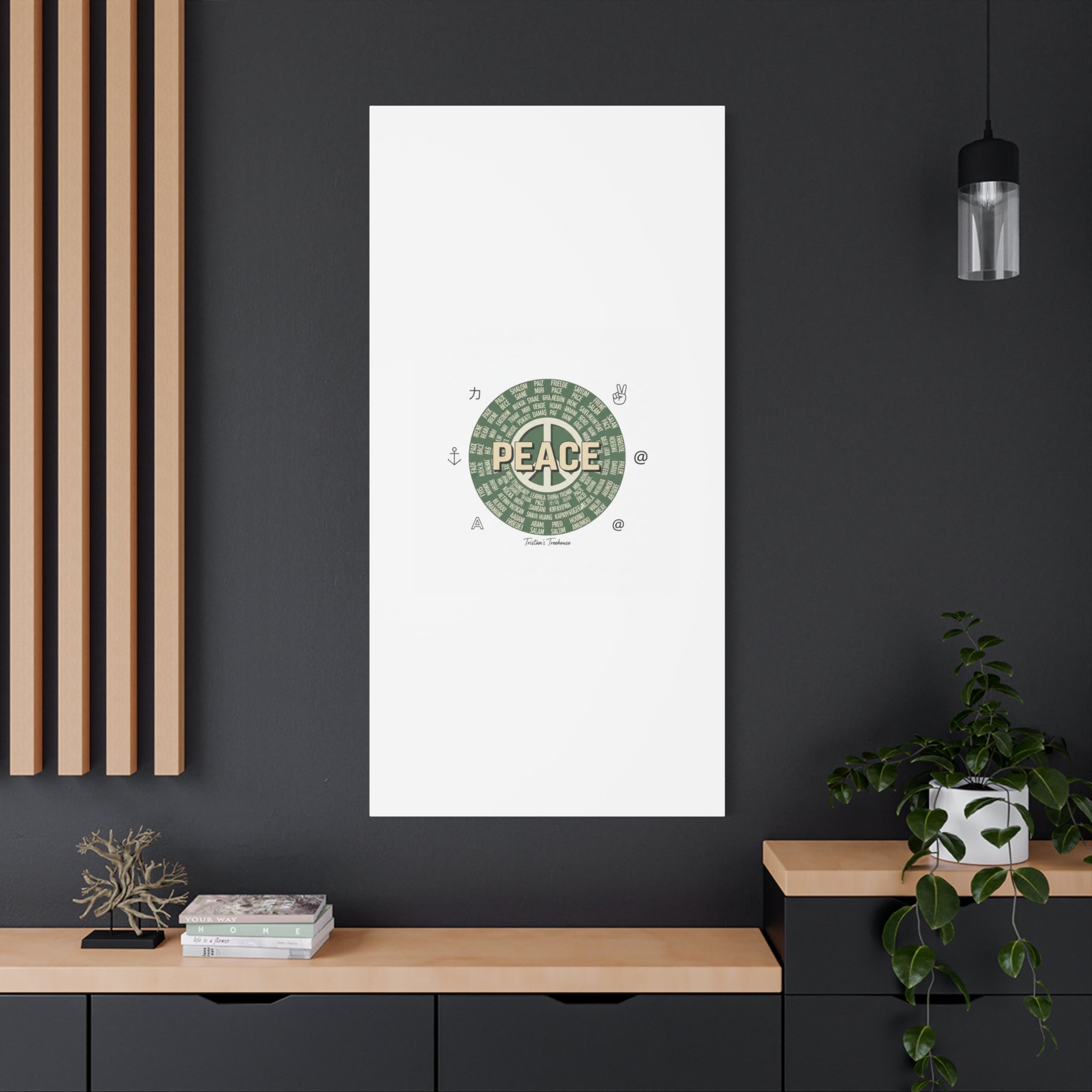 Peace doodle canvas | hand drawn sketch aesthetic, handwritten message