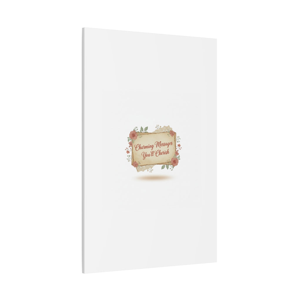 Love Letter Collage Canvas, Vintage Letter Art, Wax Seal Romance Print