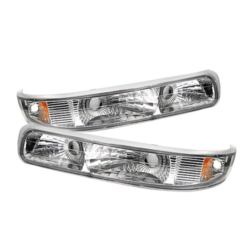 SPYDER Xtune Chevy Silverado 99-02 / Chevy Suburban/TahOE 00-06 Amber Bumper Lights Euro CBL-CS99-E-AM 5014764