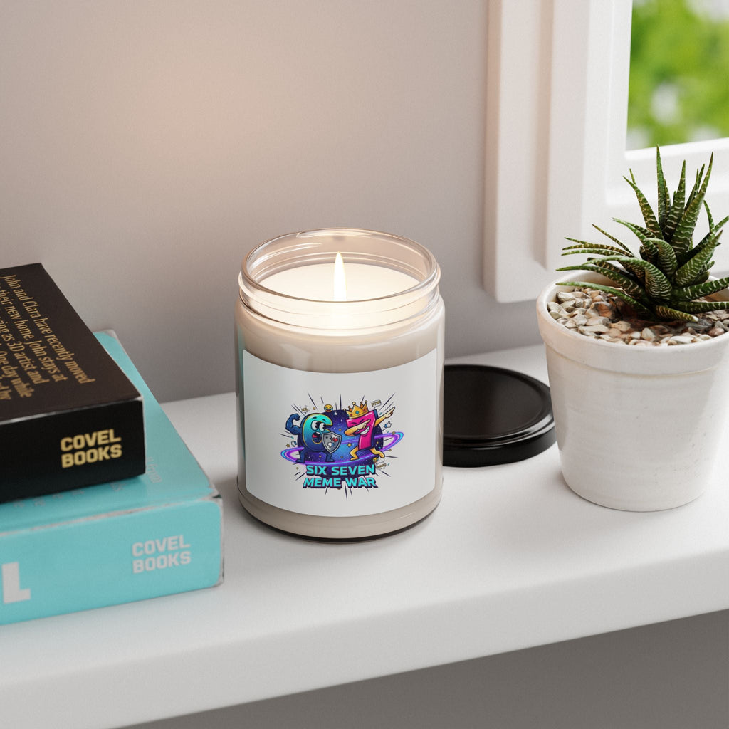 Six Seven Meme War Soy Candle | Legendary Internet Battle Scented Candle