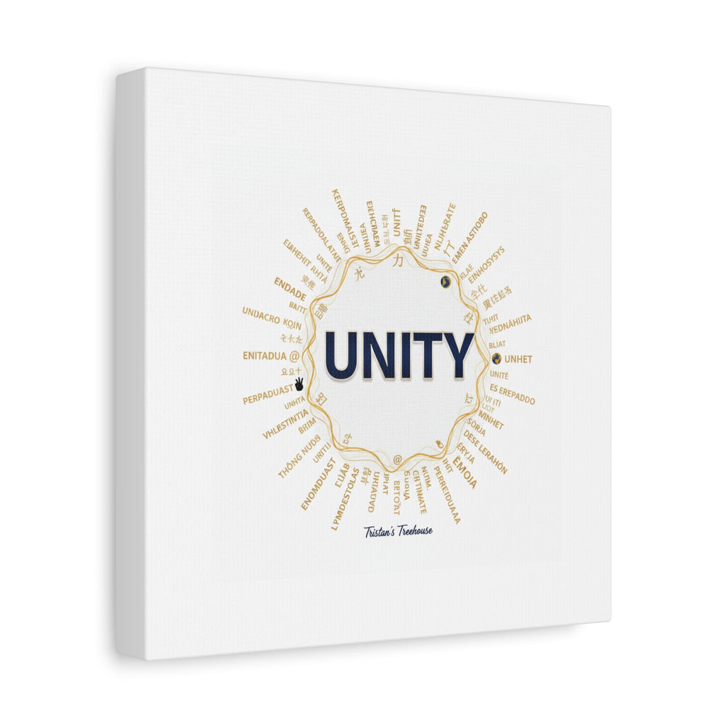 UNITY Canvas, Matte Stretched 1.25" | Dry January sober curious decor