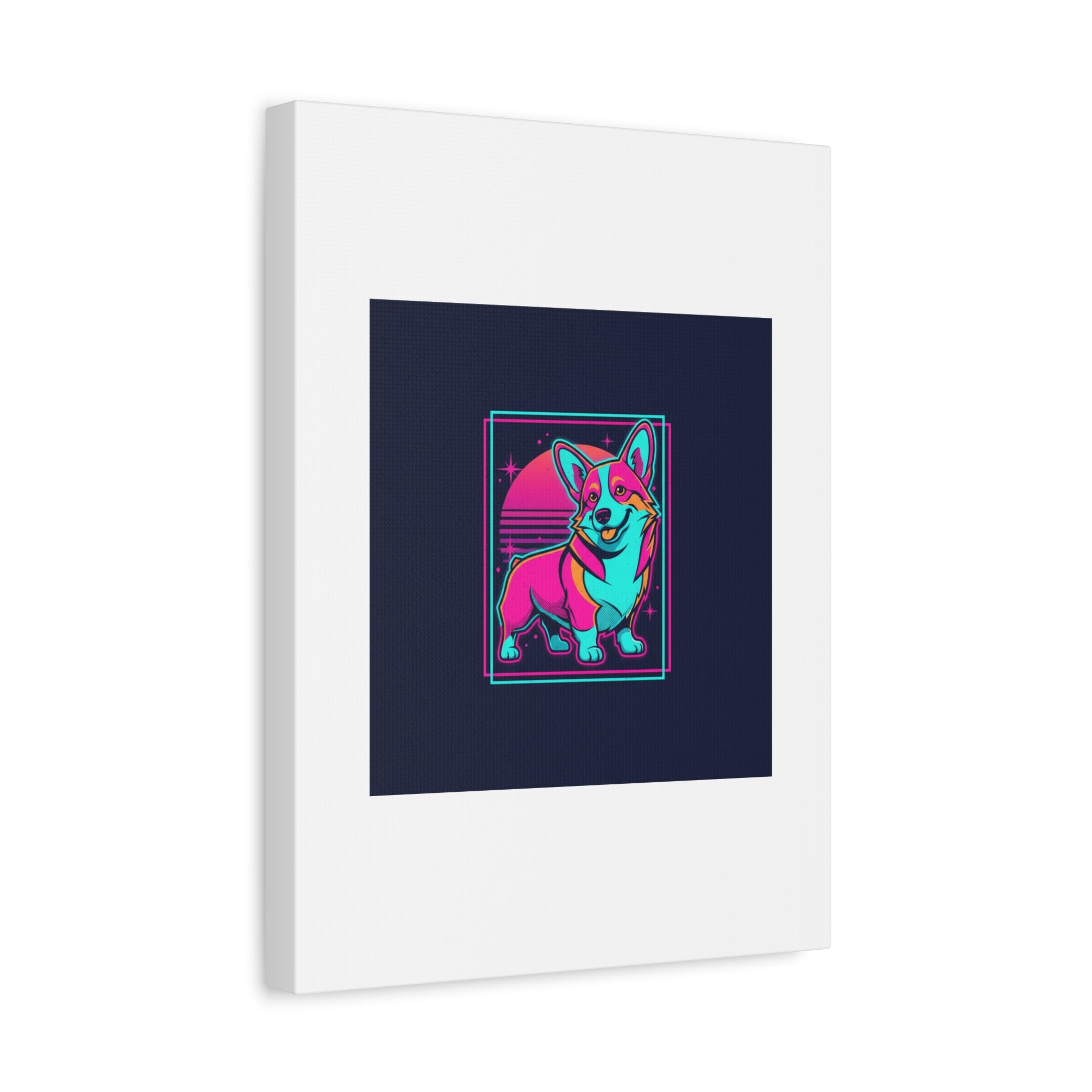 Platonic Love Corgi Canvas | Friendship Valentine, Galentine’s Wall Art