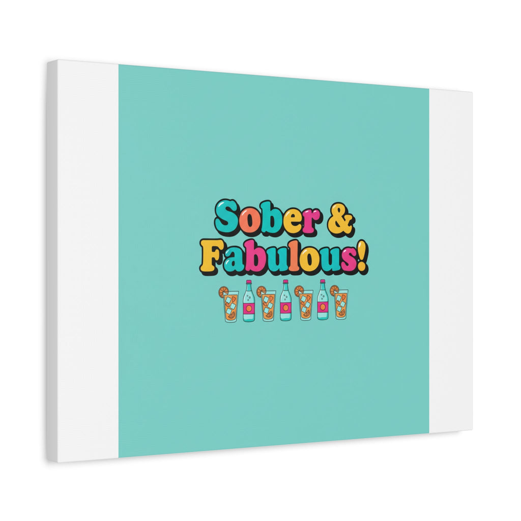 Sober & Fabulous! Canvas | Dry January, Mocktail Trend