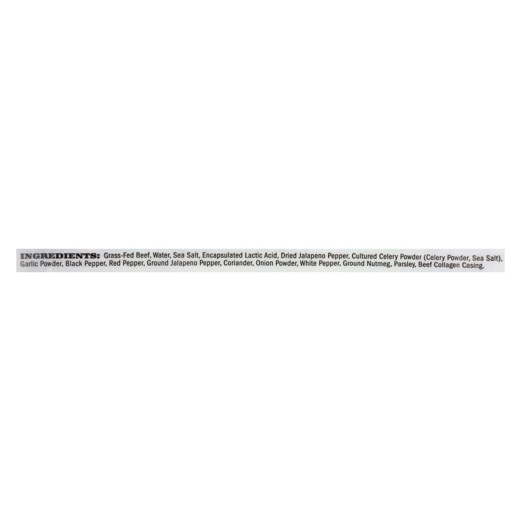 Country Archer Beef Jerky, Jalapeno - 1 oz. Stick (Case of 18)