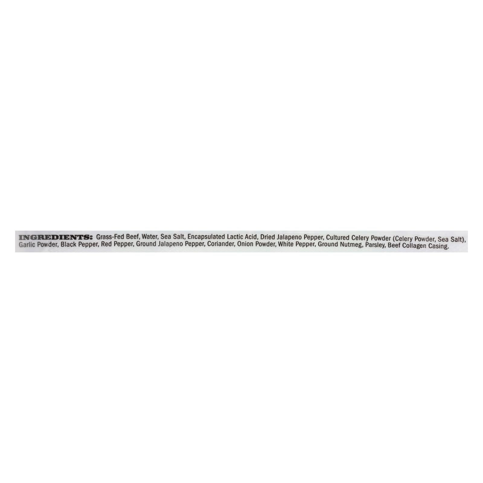 Country Archer Beef Jerky, Jalapeno - 1 oz. Stick (Case of 18)