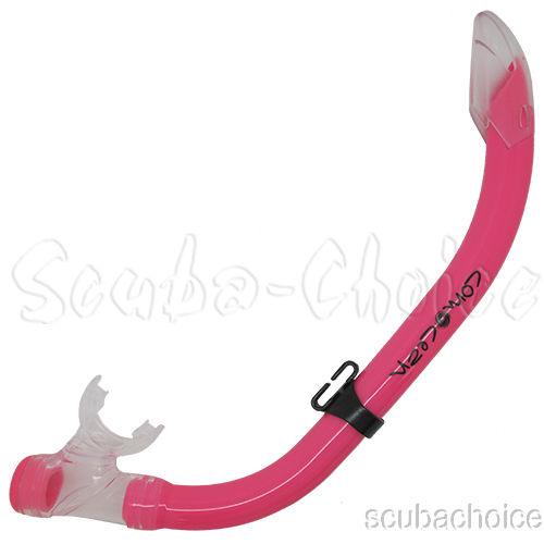 Comocean Youth Kids Purged Snorkeling Snorkel w/ Clear Splash Guard