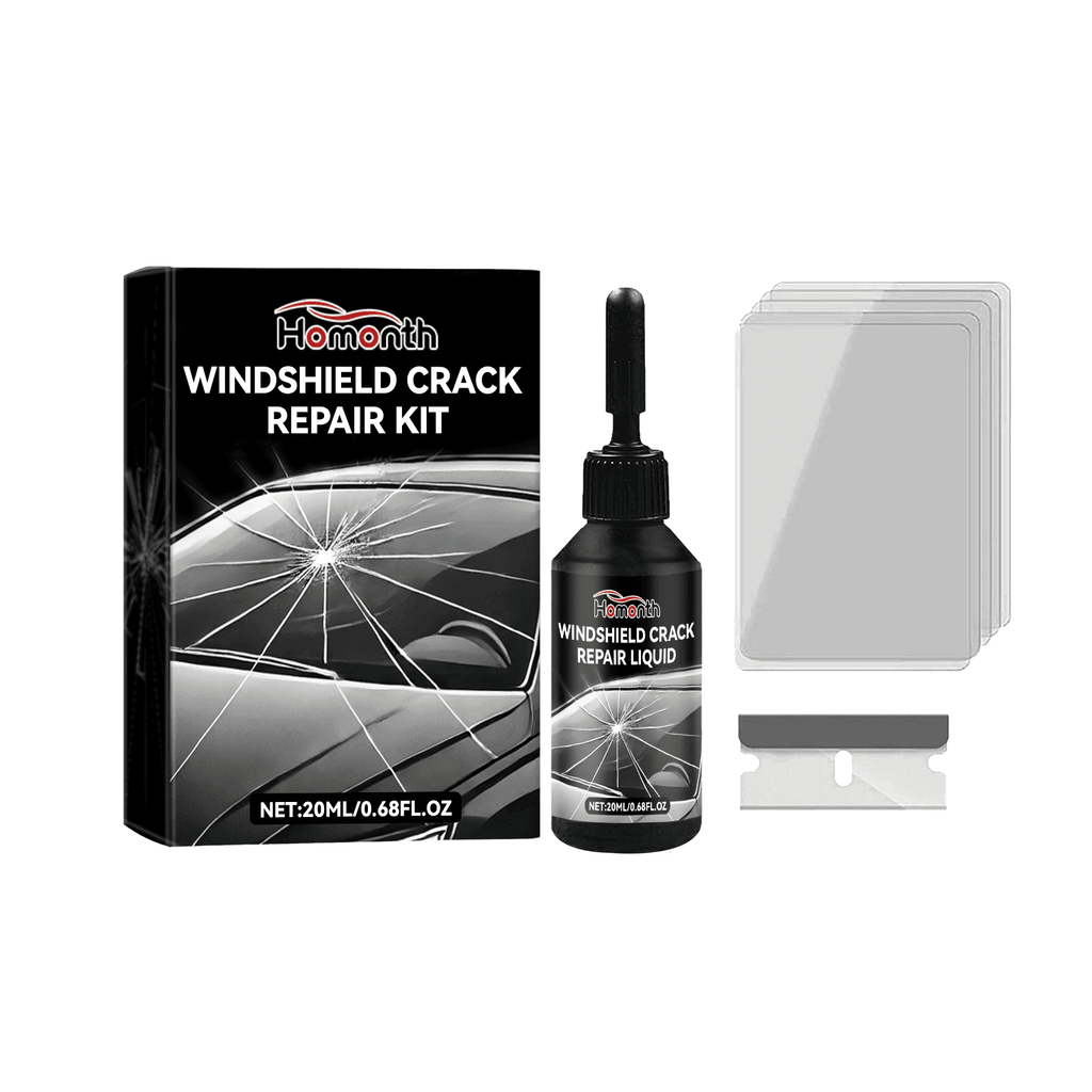 Windshield Crack Repair UV Adhesive Solution