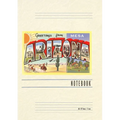 Vintage Lined Notebook Greetings from Mesa, Arizona - Paperback