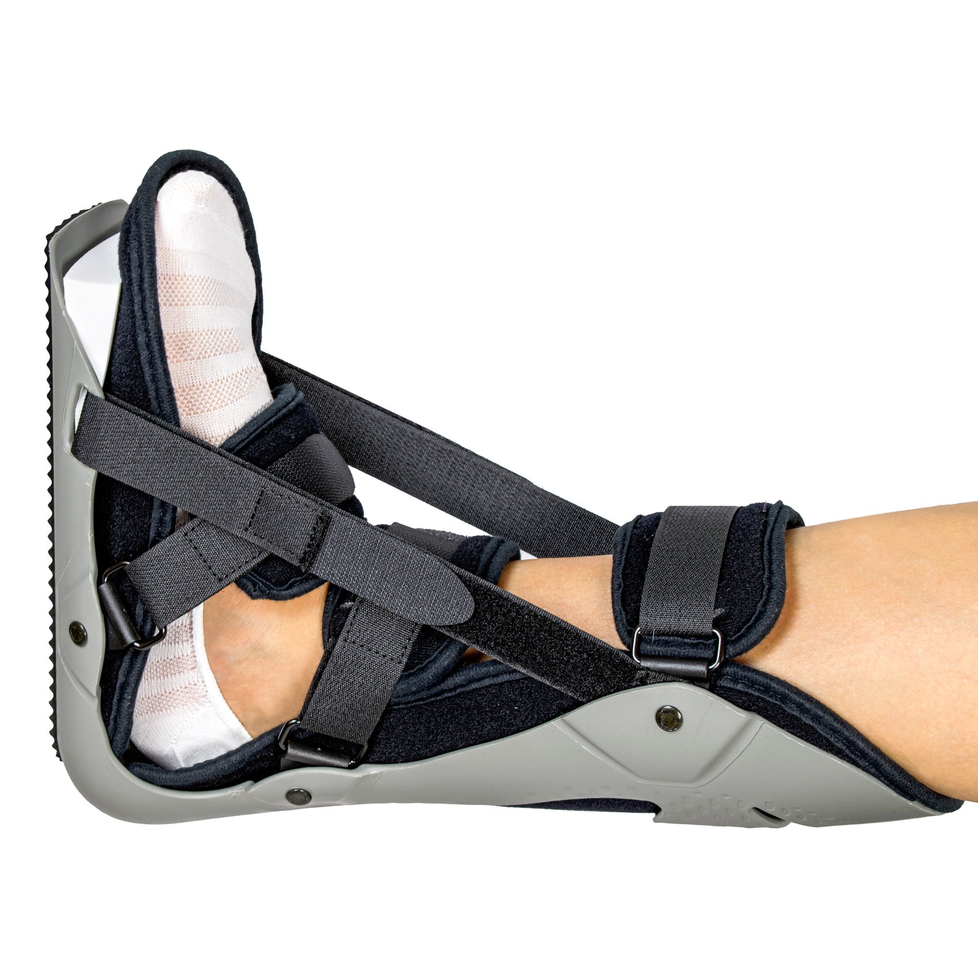 McKesson Flexion Straps with Toe Wedge Plantar Fasciitis Night Splint, Large 155-79-97757