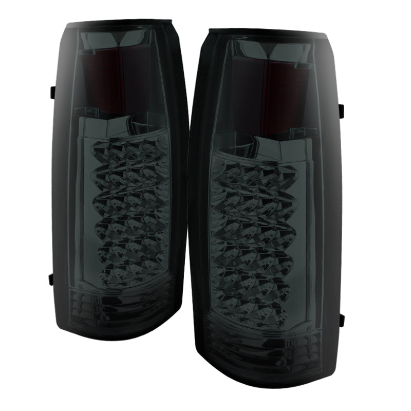SPYDER Xtune Yukon Denali 99-00 LED Tail Lights Chrome ALT-JH-CCK88-LED-SM 9022456