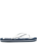 Ea7 Logo Flip Flops