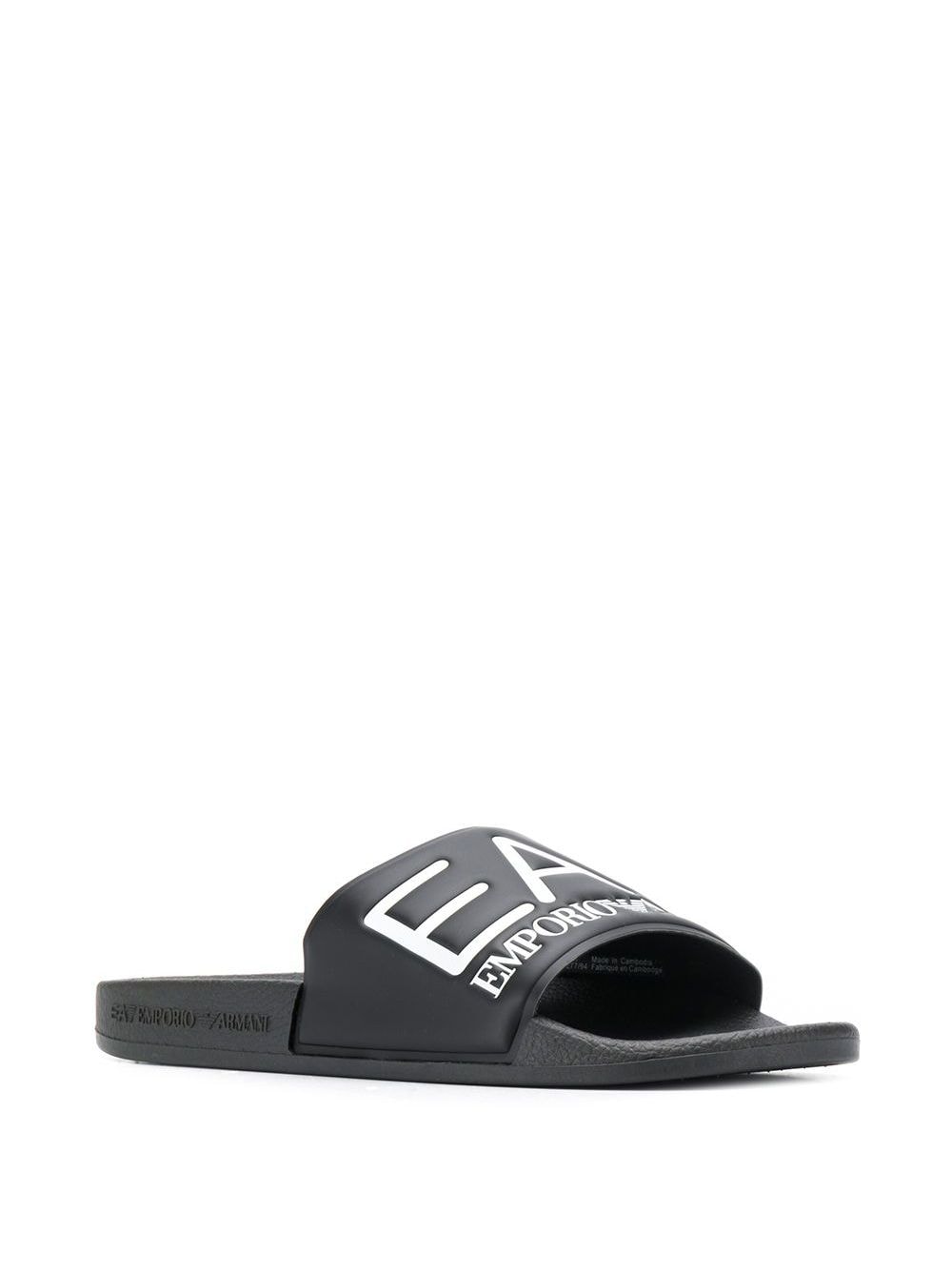 Ea7 Logo Pool Slides