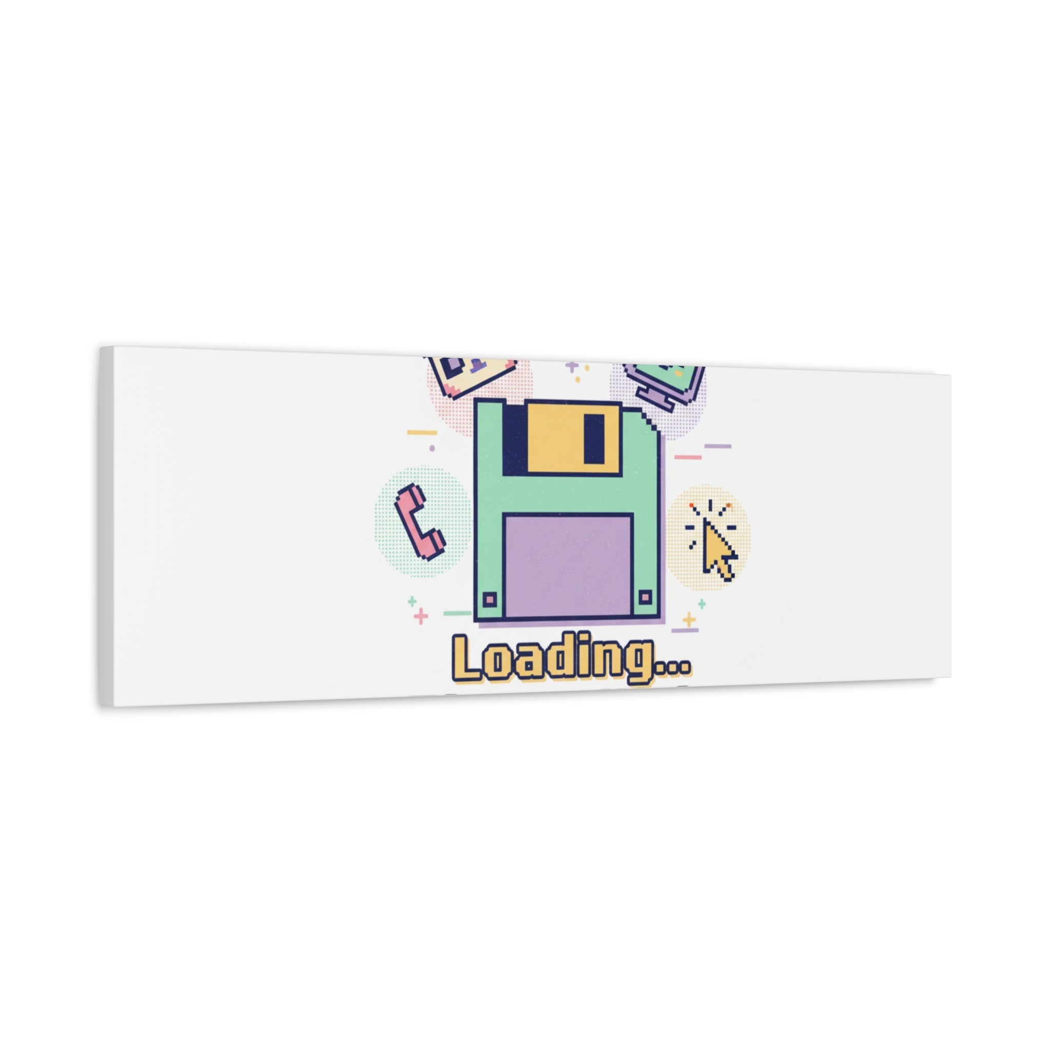 Loading Please Wait Canvas | Old Internet Aesthetic, 90s Web Nostalgia